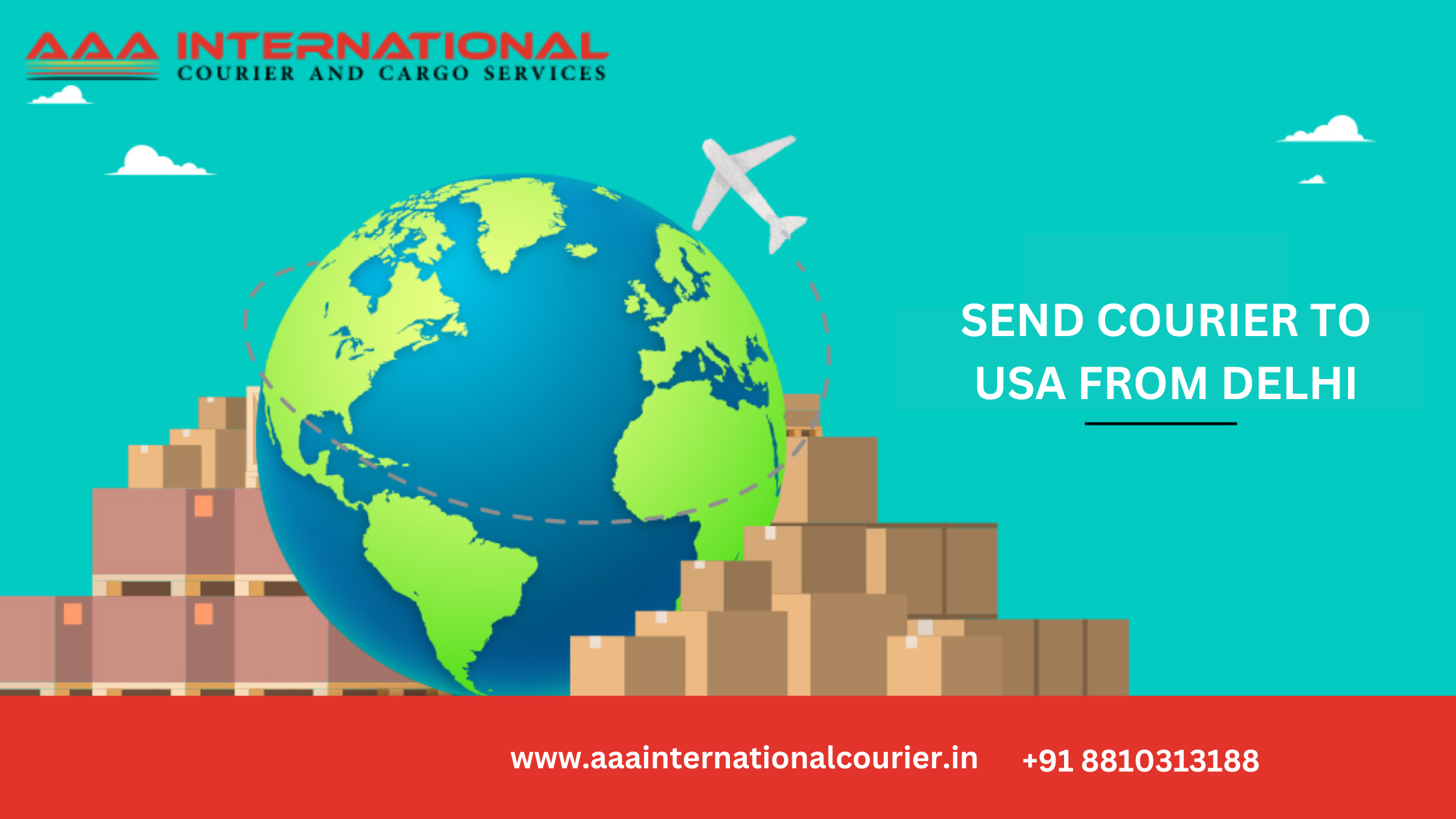 Courier Services From Delhi To USA